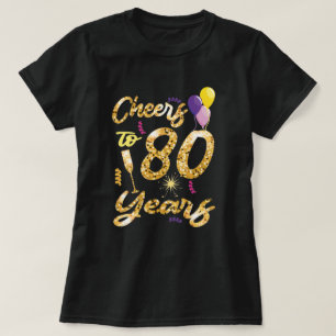 Ost till 80 år 1941-80:e födelsedagsfirandet t shirt
