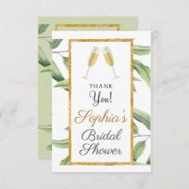 Ost till Kärlek Botaniska Möhippa Party Tack Kort