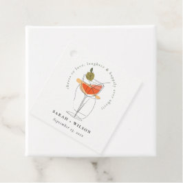 Ost till Kärlek Modern Cocktail Vin Bröllop Gåvor Etiketter