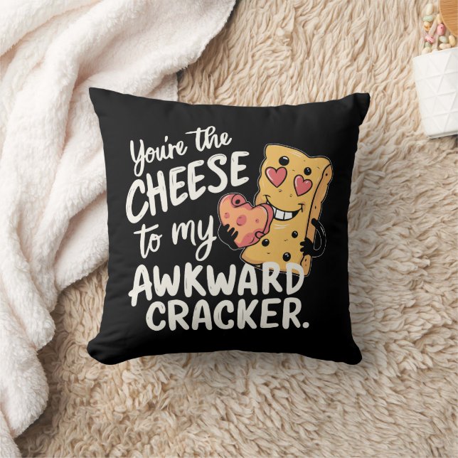 Ost till My Awkward | Funny och Cute Valentine Kudde (Filt)