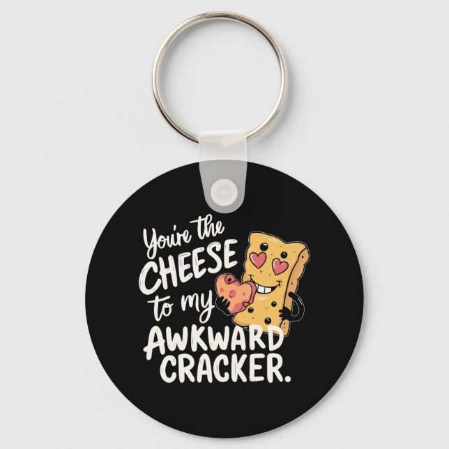 Ost till My Awkward | Funny och Cute Valentine Nyckelring (Framsida)