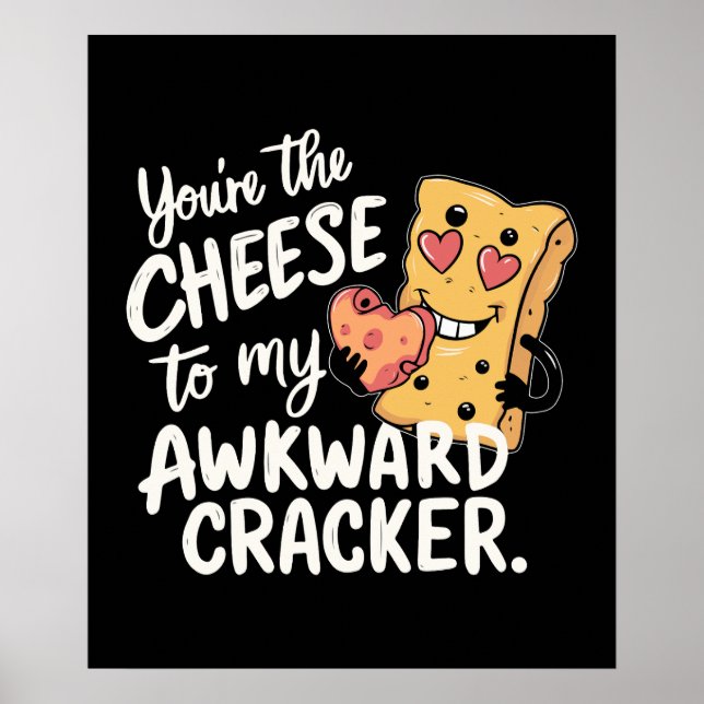 Ost till My Awkward | Funny och Cute Valentine Poster (Framsidan)