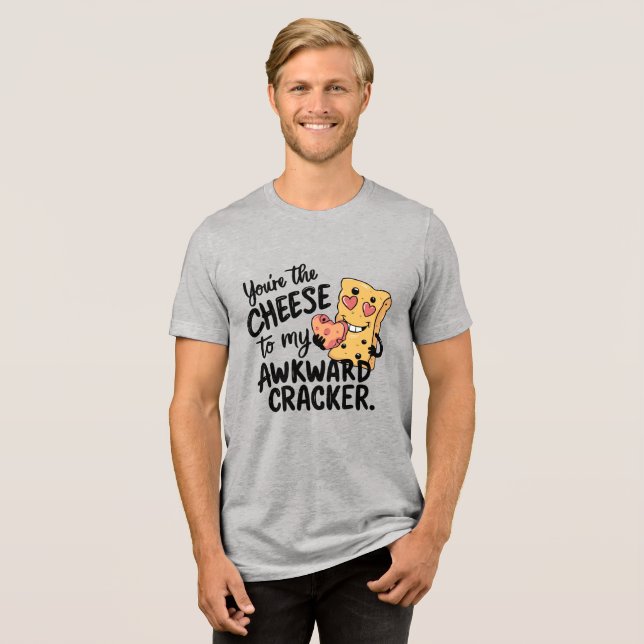 Ost till My Awkward | Funny och Cute Valentine T Shirt (Framsida Full)