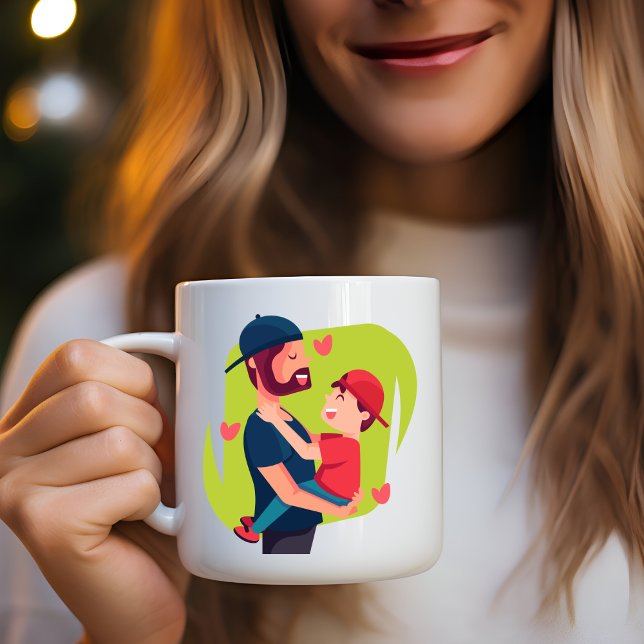 Ost till Pappa: Fars dag Mugg (Skapare uppladdad)