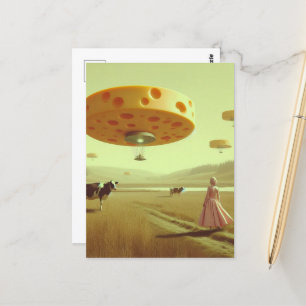 Ost-UFO:er i mejeripasturen Vykort