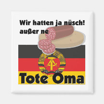 Ostalgie Deutschland DDR Tote Oma