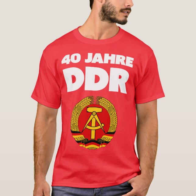 Ostalgie! Kom ihåg DDR, kamrat! T Shirt (Framsida)