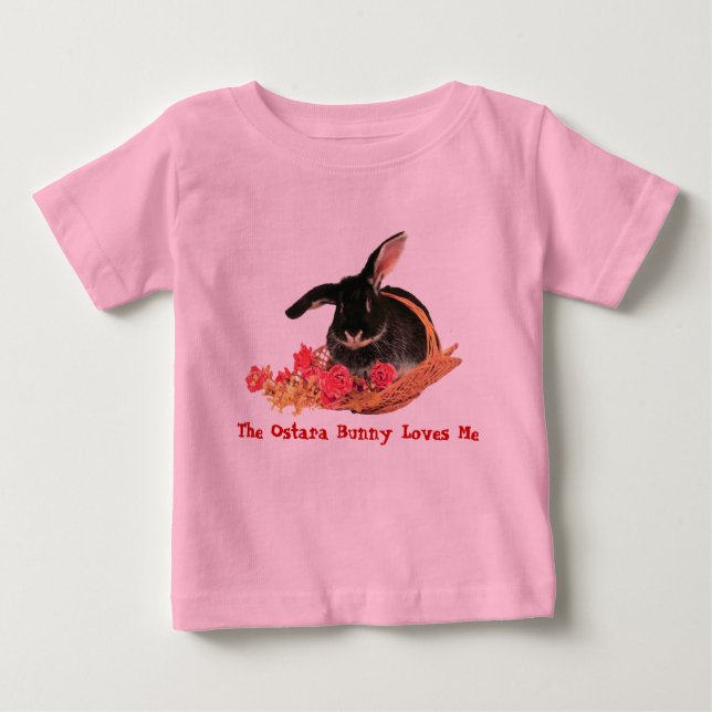 Ostara Bunny Baby Tee (Framsida)