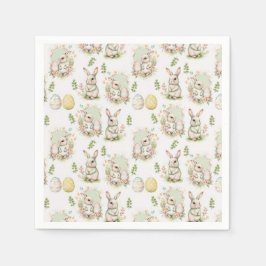Ostara Rabbit Papper Napkins Pappersservett