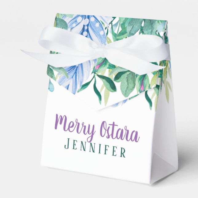 Ostara Vår Greenery Personlig Gift Equinox Presentaskar (Framsidan Sidan)