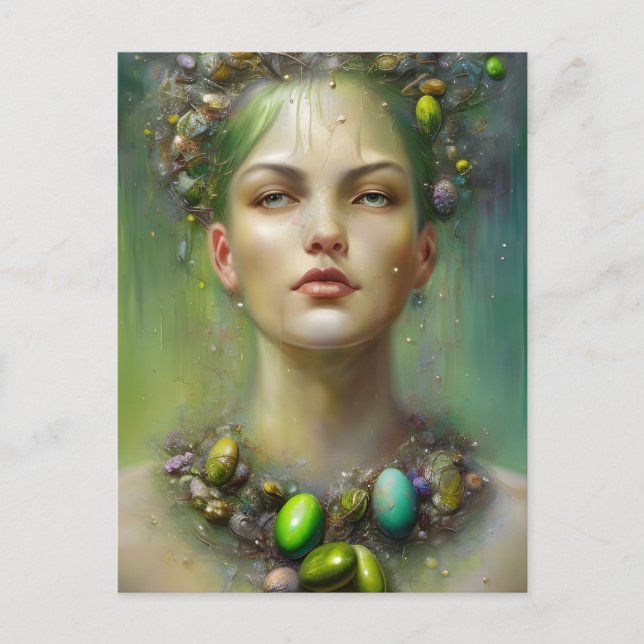 Ostara vycard vykort (Framsida)