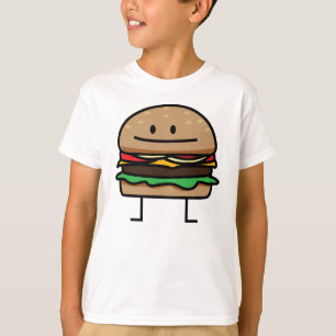 Ostbun för ost av ostburger Hamburger jord kött Tee Shirt