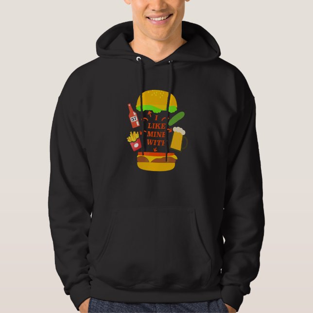 Ostburgare Buffé Paradis  Konsert Hoodie (Framsida)
