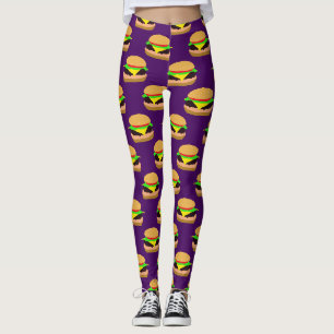 Ostburgare Mönstrade Leggings