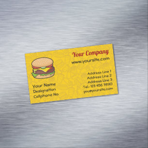 Ostburger Affärskort Magnet