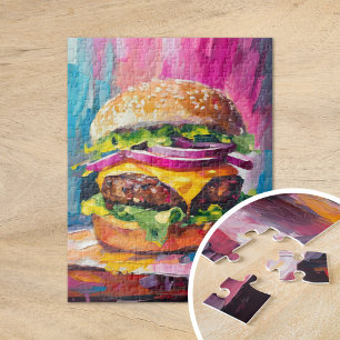 Ostburger Colorful Modern Abstrakt Art Pussel