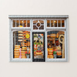 Ostbutik i Amsterdam. Pussel