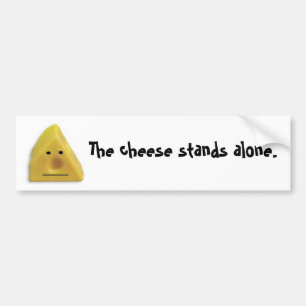 Osten står alone. bildekal