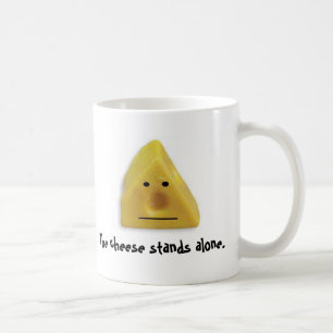 Osten står alone. kaffemugg