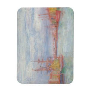 Ostend Harbour av James Ensor (1900) Magnet