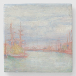 Ostend Harbour av James Ensor (1900) Stenunderlägg