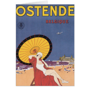 Ostende - Belgique Hälsningskort
