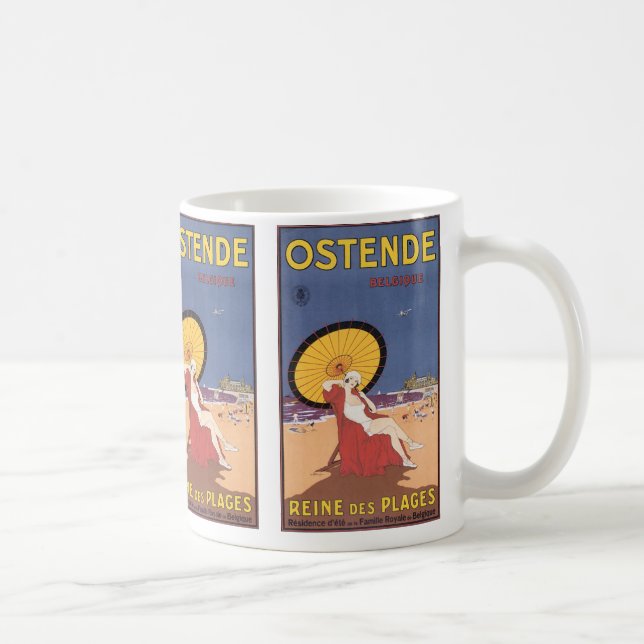 Ostende - Belgique Kaffemugg (Höger)