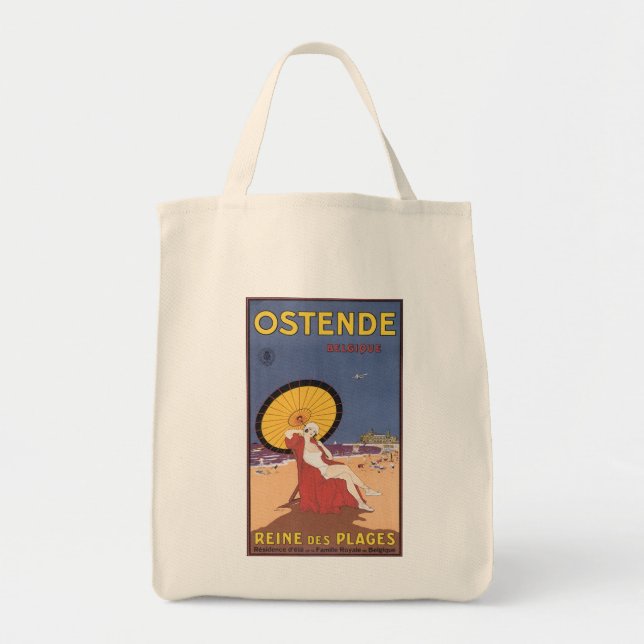 Ostende - Belgique Tygkasse (Framsidan)