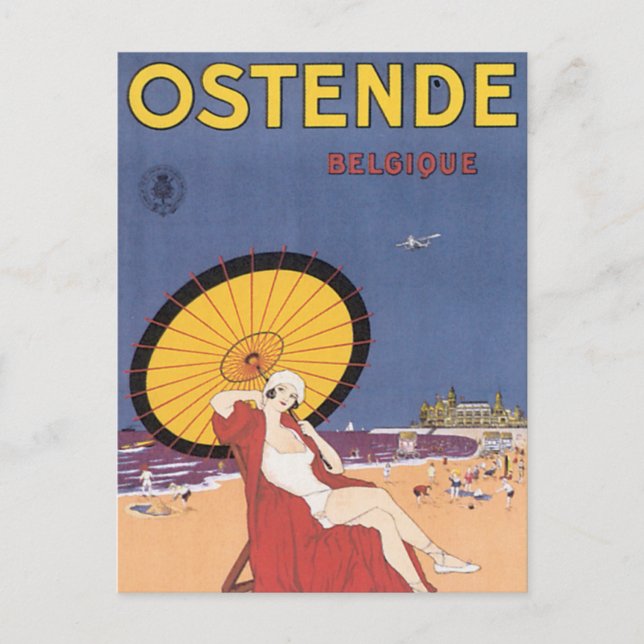 Ostende - Belgique Vykort (Framsida)