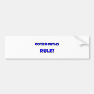 Osteopaths härskar! bildekal