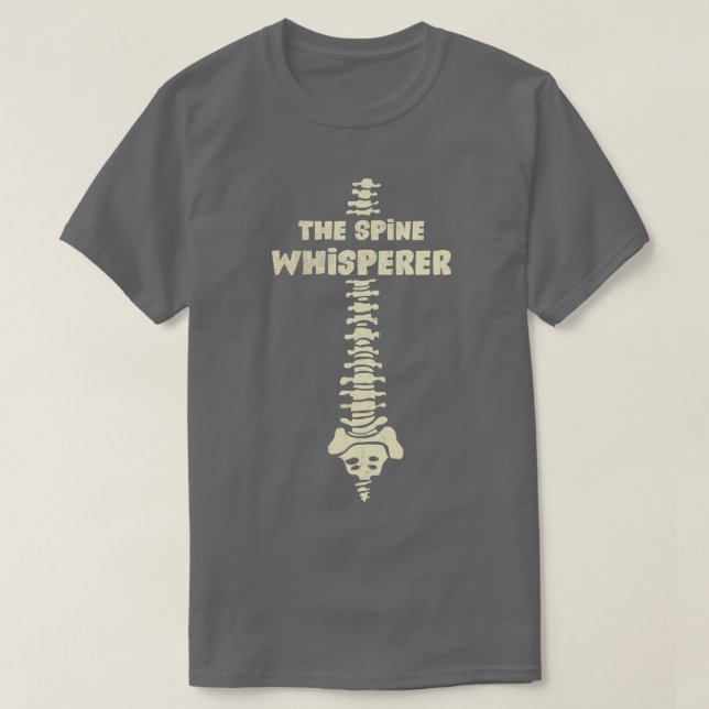 Osteopatisk gåva av arten spinnviperer Chiroprakti T Shirt (Design framsida)