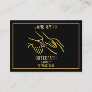 Osteopatisk medicin visitkort