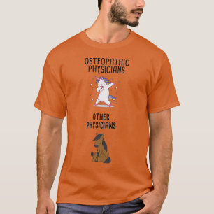 Osteopatiska läkare kontra andra läkare 1 t shirt