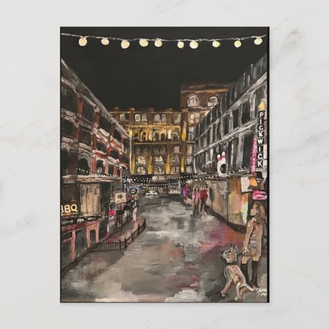 "Öster 4th Street Moment" Cleveland, Ohio Postcard Vykort (Framsida)