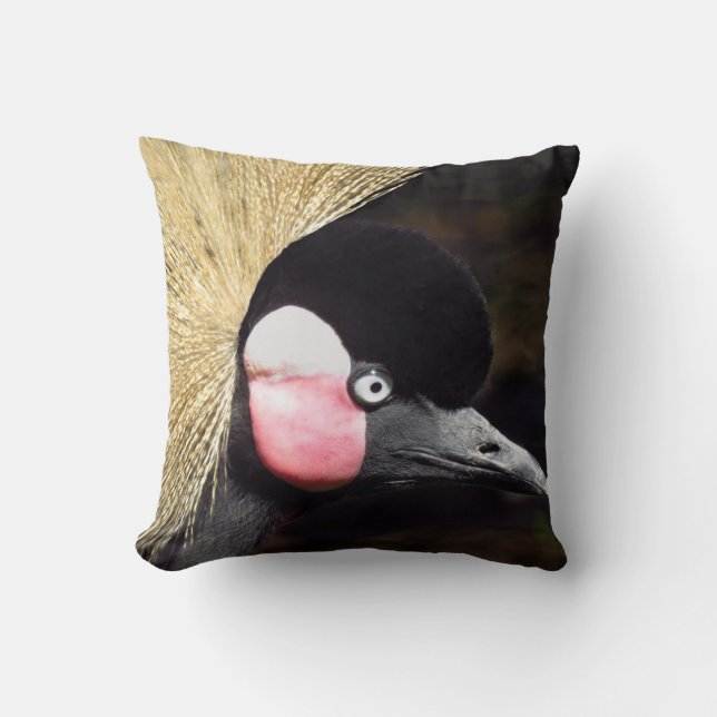 Öster African Crane Pillow Kudde (Framsida)