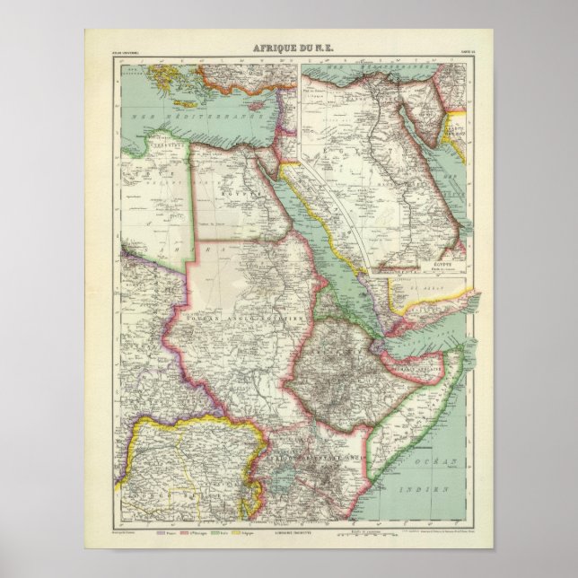 ÖSTER AFRIKA 2 POSTER (Framsidan)