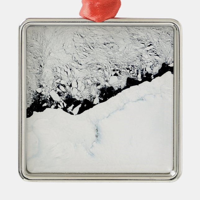 Öster Antarctica¯tacked frön 1 Prince Olav Kusten Julgransprydnad Metall (Framsidan)