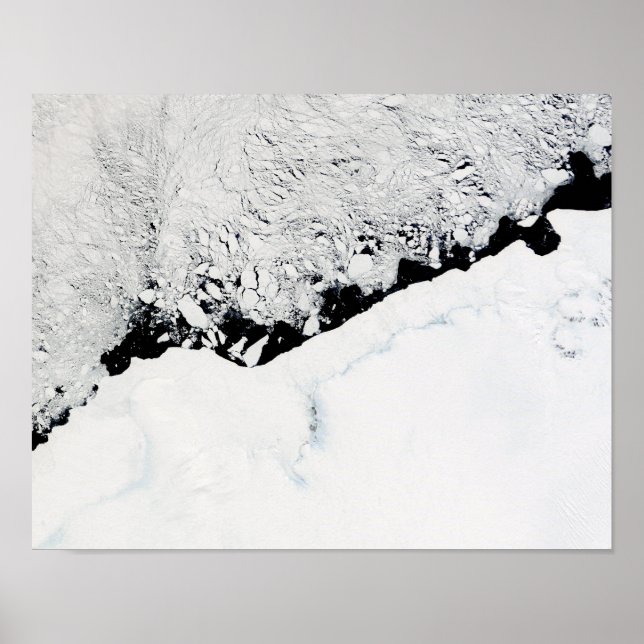 Öster Antarctica¯tacked frön 1 Prince Olav Kusten Poster (Framsidan)