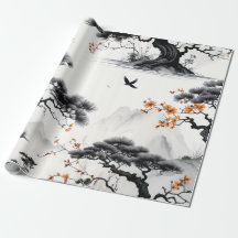 Öster (asiatiska Bläck) Tvättar Papper inkapsling