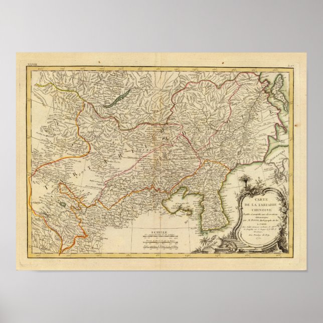 Öster. Asien Poster (Framsidan)