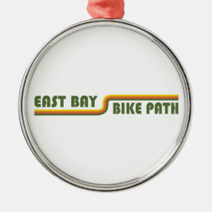 Öster Bay Bike Väg Julgransprydnad Metall