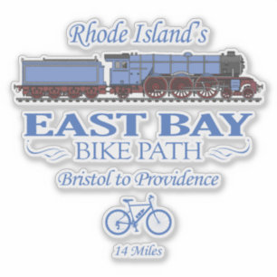 Öster Bay Bike Väg (RT2) Klistermärken