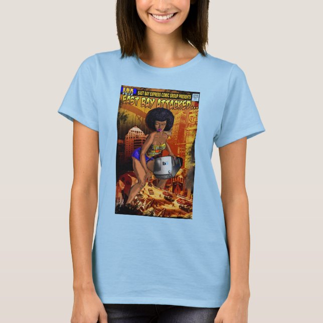 Öster Bay Express Tecknad Tshirt T-shirt (Framsida)