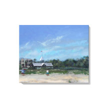 Öster Beach, Saint Simons Island, GA - Kanvastryck