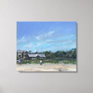Öster Beach, Saint Simons Island, GA - Kanvastryck