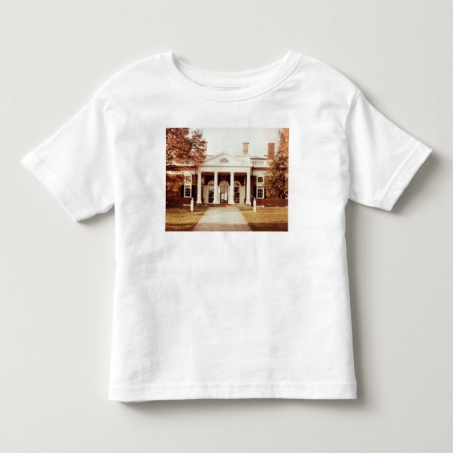 Öster beklär av Monticello T-shirt (Framsida)