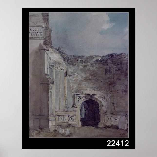Öster Bergholt Church Poster (Framsidan)