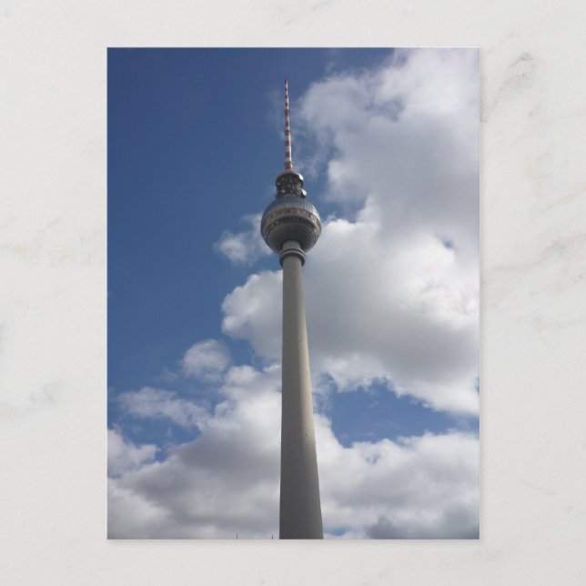 öster berlin fernsehturm vykort (Framsida)
