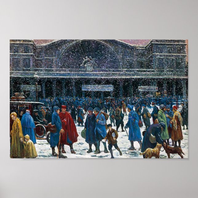 Öster-Berömden i Stationen, Visual Arts Maximi Poster (Framsidan)