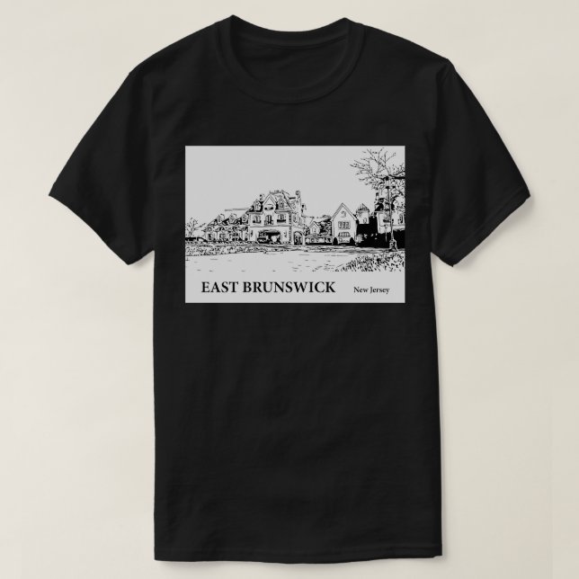 Öster Brunswick New jersey 2 T Shirt (Design framsida)